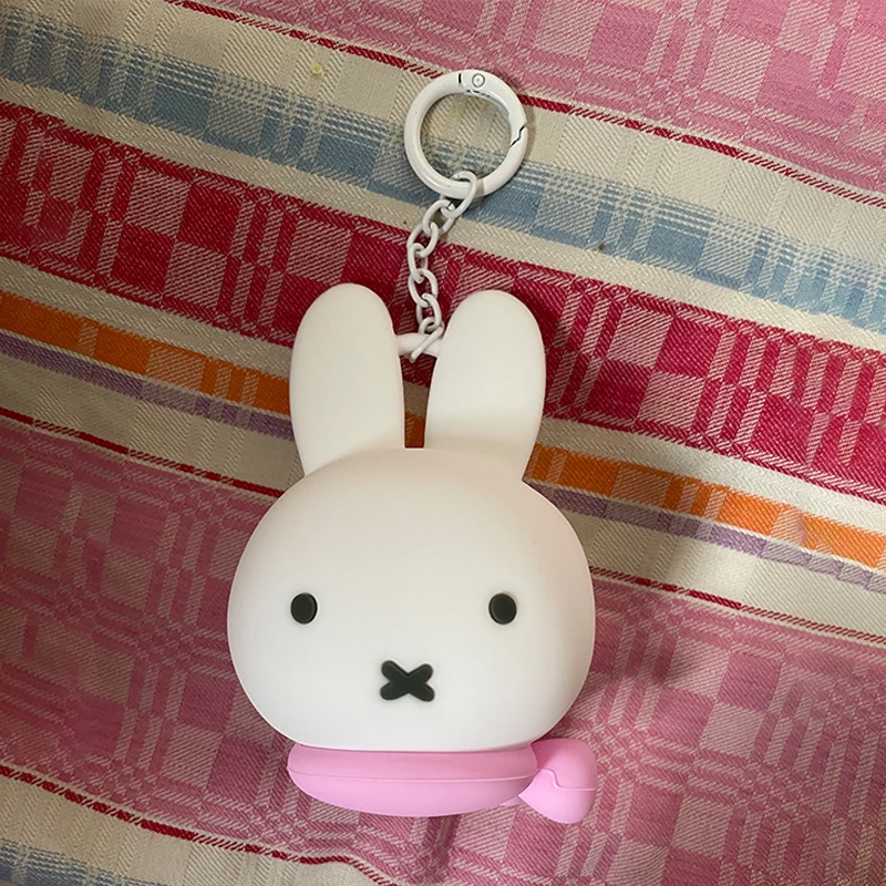 

Новая оригинальная сумка для хранения аксессуаров для наушников Miffy, серия слепая коробка, куклы с персонажами аниме, коллекционные украшения, праздничные игрушки