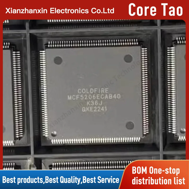 1PCS/LOT MCF5206ECAB40 MCF5206ECAB MCF5206 QFP160 Microprocessor IC