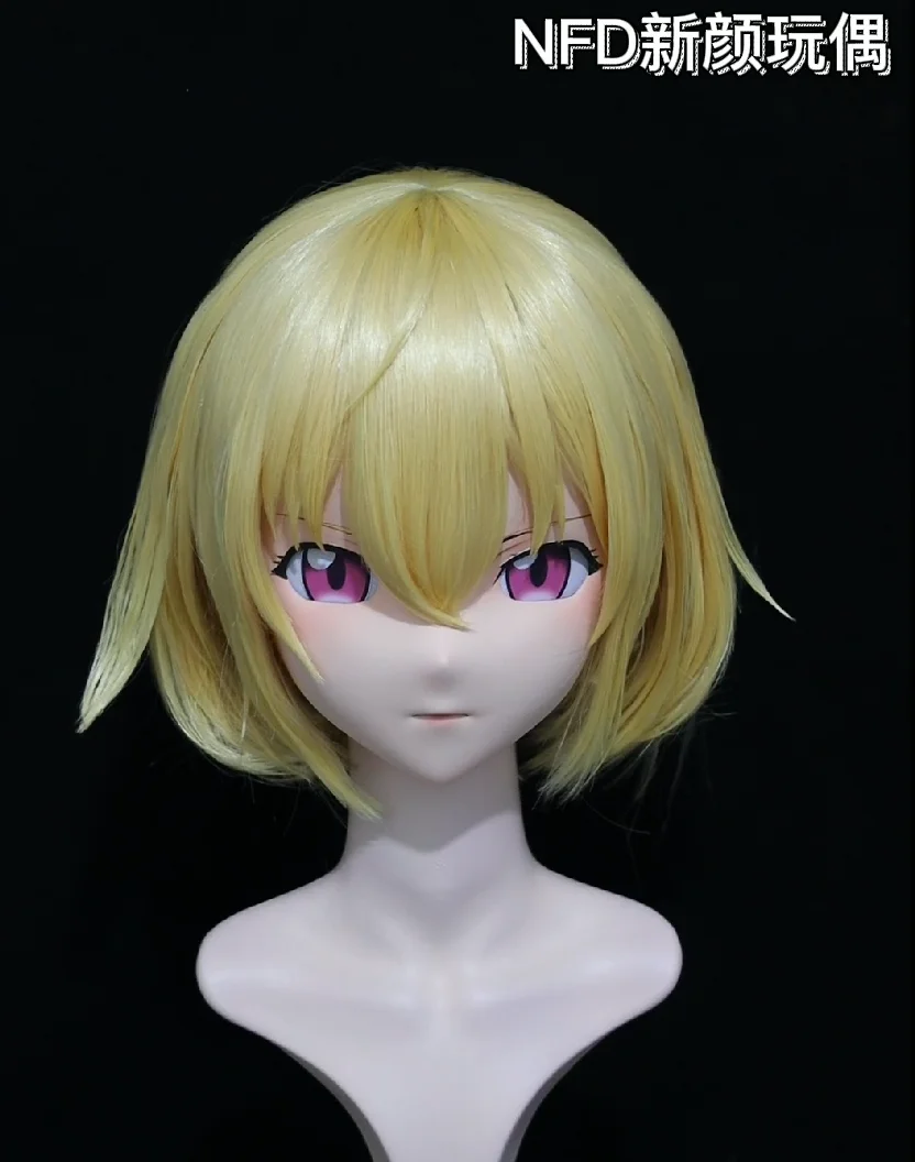 (Angel) Full head super sweet female resin crossdressing BJD Doll kig cosplay kigurumi mask