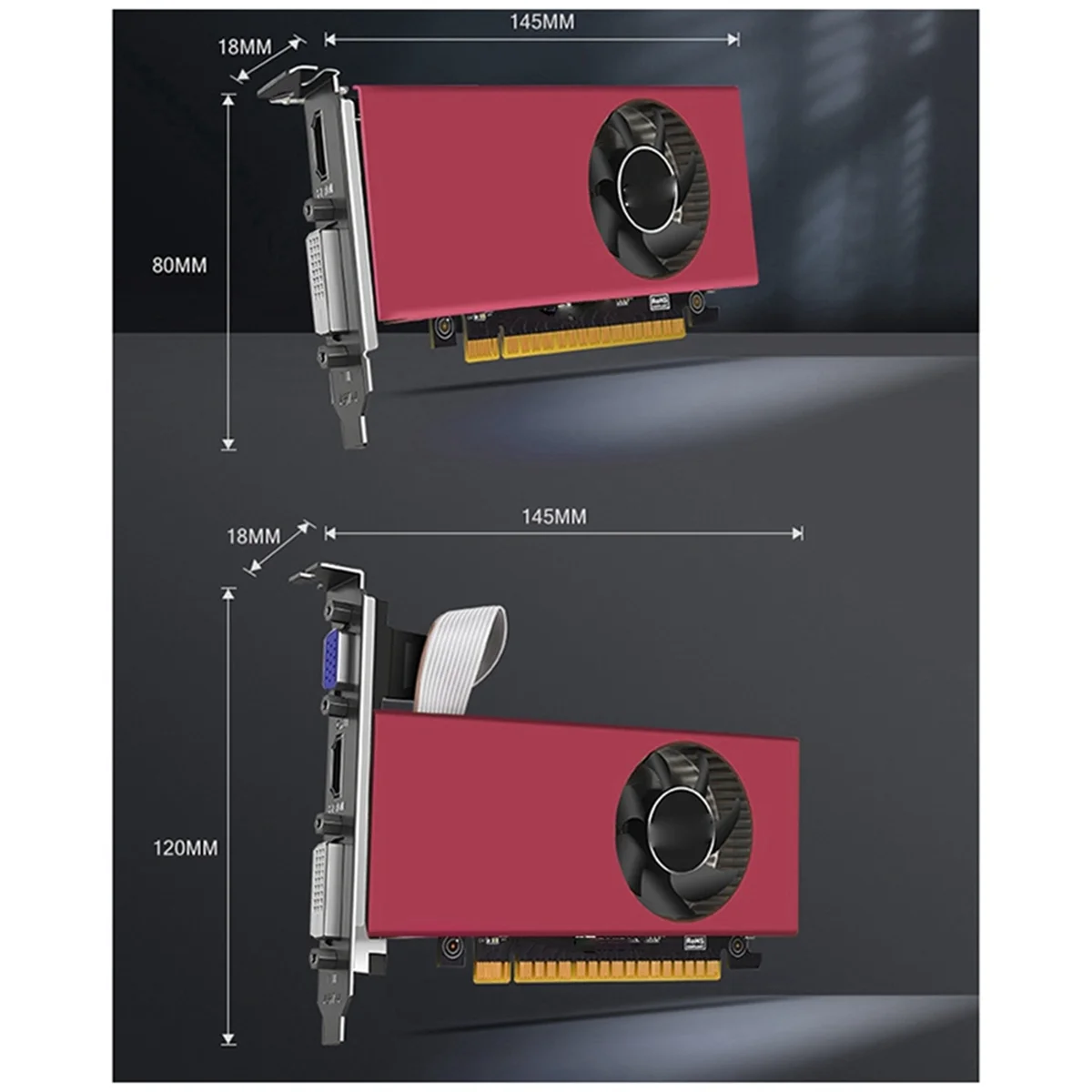 Heißer Verkauf GT740 4 GB DDR5 Diskrete Grafikkarte mit kompatiblen VGA DVI Port Grafikkarte GT 740 4 GB