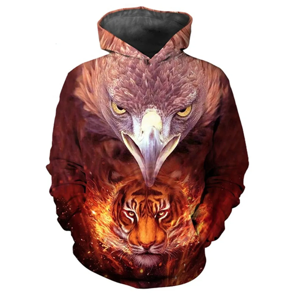 

Толстовки с животным рисунком для мужчин и женщин, модные и повседневные толстовки, дышащая одежда на осень и зиму