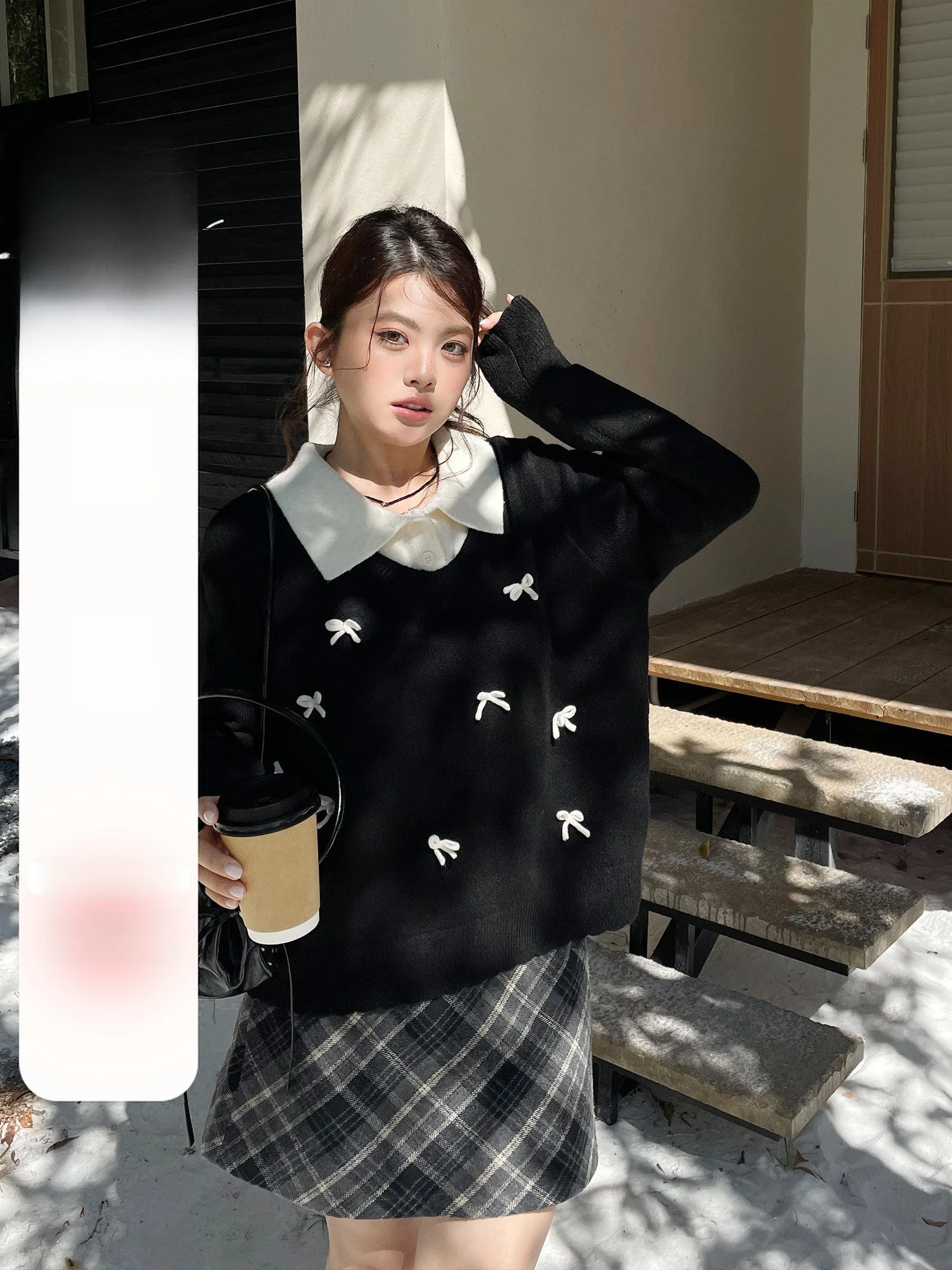 

Женский трикотаж больших размеров, новый зимний свитер из двух частей с узлом, удобный теплый длинный свек стандартной посадки, вязаный...