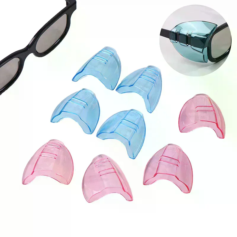 /ACR/1 Pair Safety Eye Glasses Side TPU Flexible Protector Flap Glasses Safe Protection Side Cover 12/17mm Fits All Size