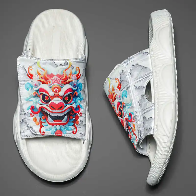 

Home Spa Breathable Sandals Men's Summer Slipper Shoes Luxury Brand Man Sneakers Sport Caregiver Type Outings Athletic
