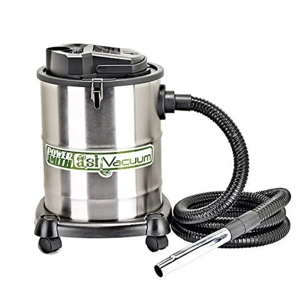 Aspirateur/souffleur pour magasin de cendres de 4 gallons, avec tuyau métallique et filtre résistant à la chaleur, moteur silencieux 10A, connexion au ponceuse pour cloisons sèches PowerSmith