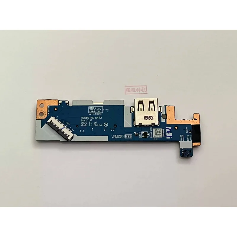 for Lenovo IdeaPad 15S ITL ALC 2021 USB Plate Switch board NS-D472