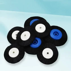 10pcs Dental Polishing Brush Wood Core Brush 2/4 Rows Dentistry Laboratory Materials Dentistry Odontologia Wheel Rotary Tools