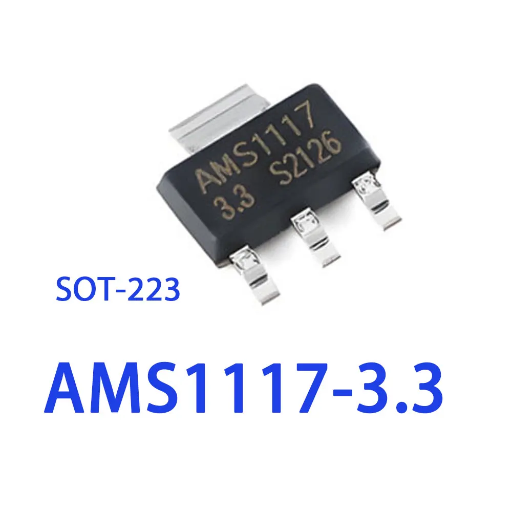 10PCS AMS1117-3.3 1117-3.3 IC Chip SOT-223