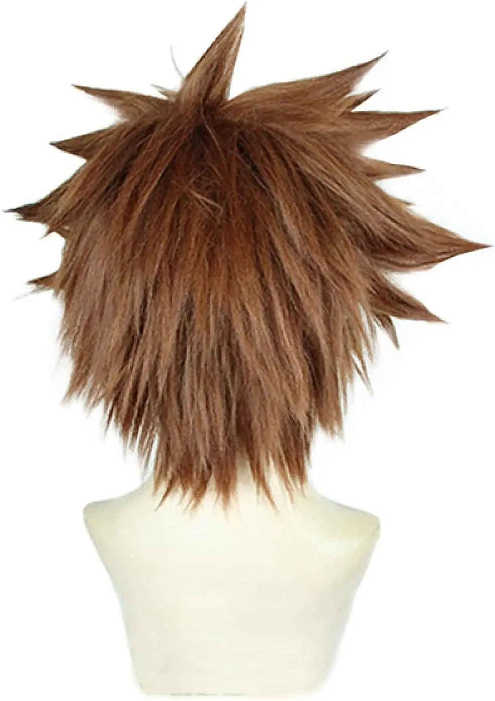 Kingdom Hearts 3.Sora Short Brown Yellow Hair Heat Resistant Synthetic Hair Cosplay Wig