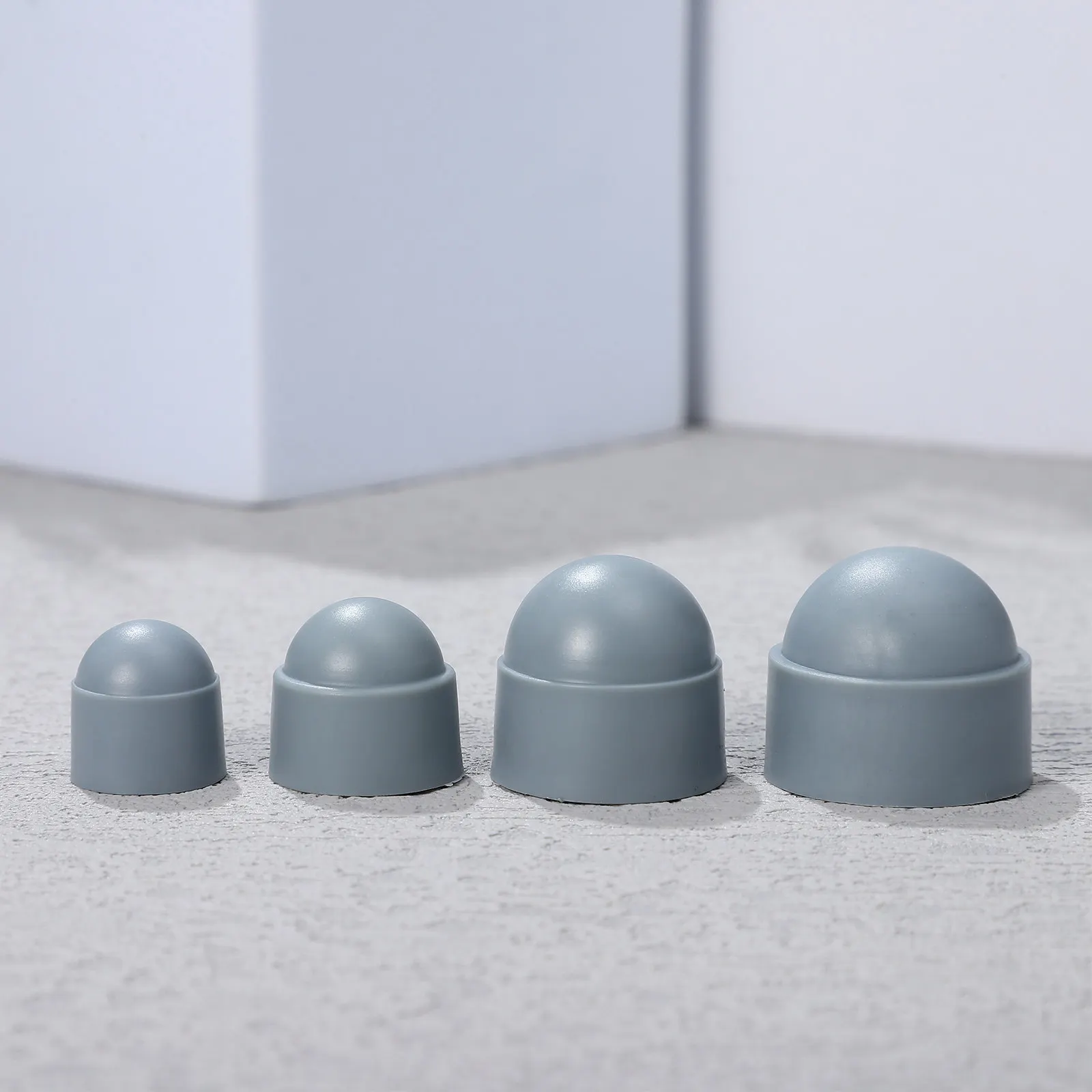 

40Pcs Hexagon Nut Caps Plastic Nut Covers Wear Resistant Long Service Life for Automobile Machinery Equipment Outdoor Use