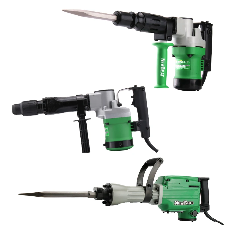 

NewBeat Промышленный молоток для выбивания бетона Сверхмощный ручной электрический молоток для сноса с домкрата