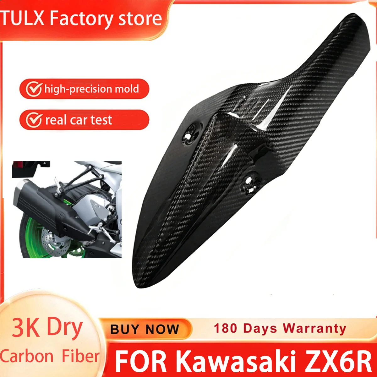 

3K Dry Carbon Fiber Lower Side Panels Cover Fairing Kits Motorcycle Accessories For Kawasaki NINJA ZX10R 2021 2022 2023 2024