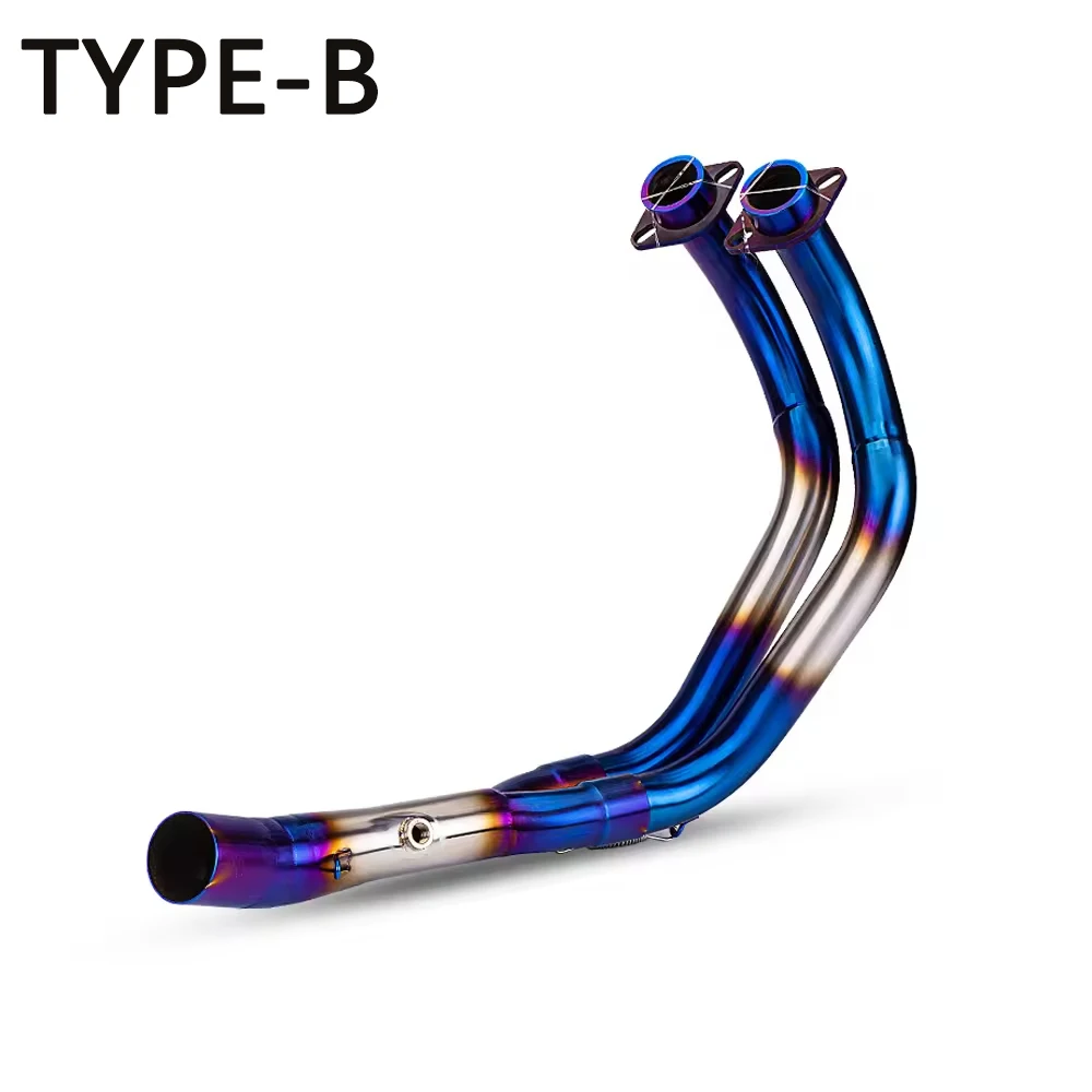 Good Quality exhaust pipes motorcycle For YAMAHA MT07 FZ07 MT-07 Mt07 2014-2024