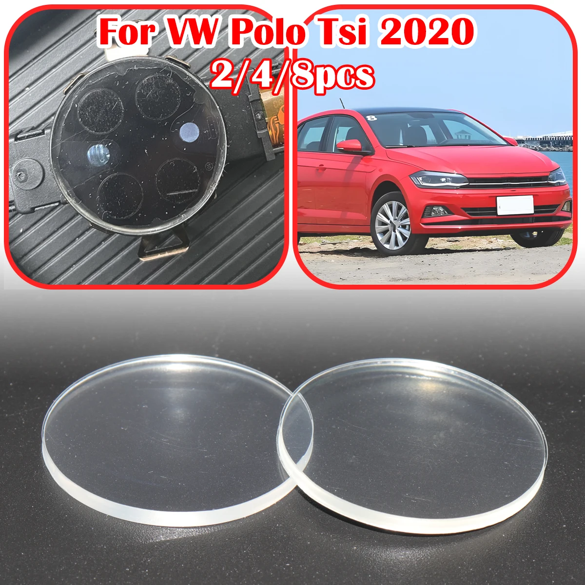 

Car Rain Light Sensor Gel Pad For VW Polo Tsi 2020 Adhesive Film Silicone Cushion Windscreen Chip Repair kit Multi-Purpose Tape