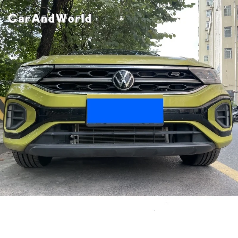 For Volkswagen VW T-ROC 2023-2026 Center Grilles Insect Net Screening Water Tank Protective Insert Mesh Cover Car Accessories