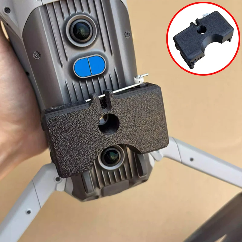 1PCS For DJI Matrice 4T Drone Light-Controlled Airdrop Thrower Life Ring Delivery Device Cargo Dropper for Emergency Release