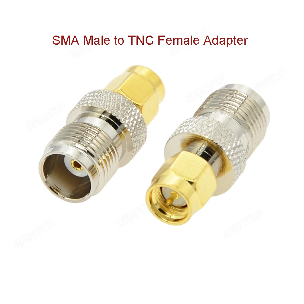 1pcs SMA Male/Female to TNC Male/Female RF Coaxial Adapter Connector Test Converter Brass 50 Ohm High Quality RFDOTOP