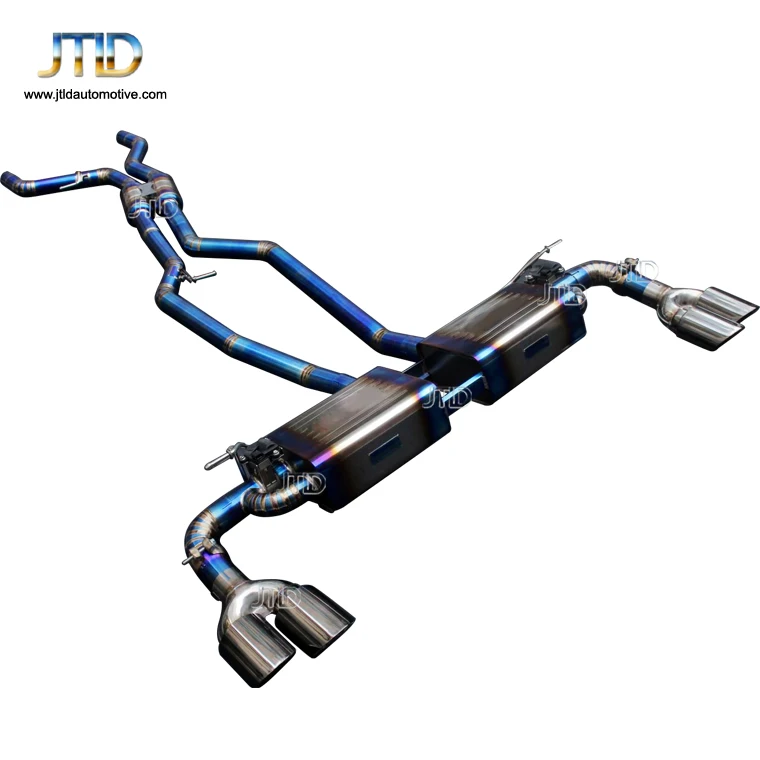 JTLD High Performance Titanium Exhaust Catback System for Porsche Cayenne Hybrid 958.1