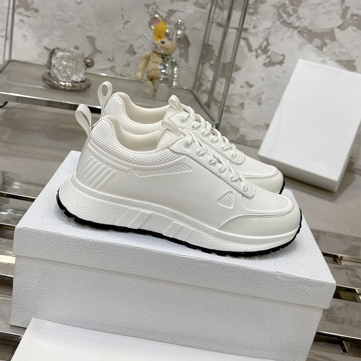 2026 High Quality Autumn Women Lace Up Platform Non Slip Breathable Daily Walking Sneakers ch25110301