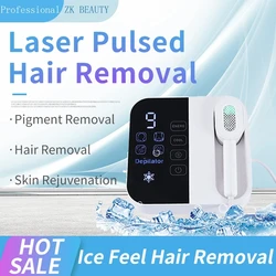 Newest IPL Hair Removal Device Safe And Efficient Ice Feels Painless Laser Hair Removal Acne Treatment Beauty Machine