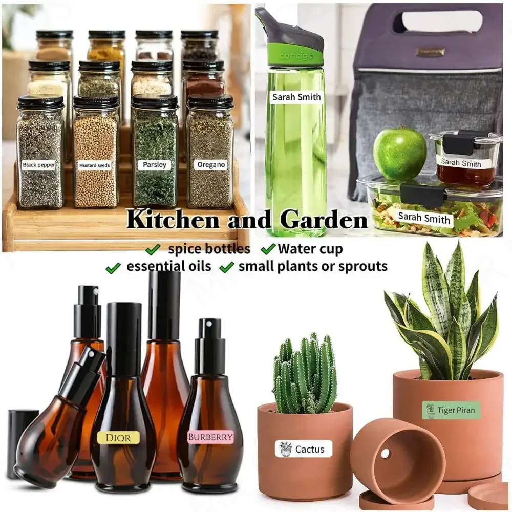 Niimbot D11 D110 Mini Label Printer Paper Printing Label Waterproof Anti-Oil Price Label Pure Color Scratch-Resistant Sticker