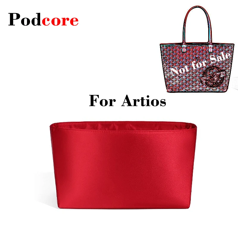 Luxury Acetate Bag Organiser - Eco-Friendly Handbag Insert - Silk-Feel Liner for Designer Handbags