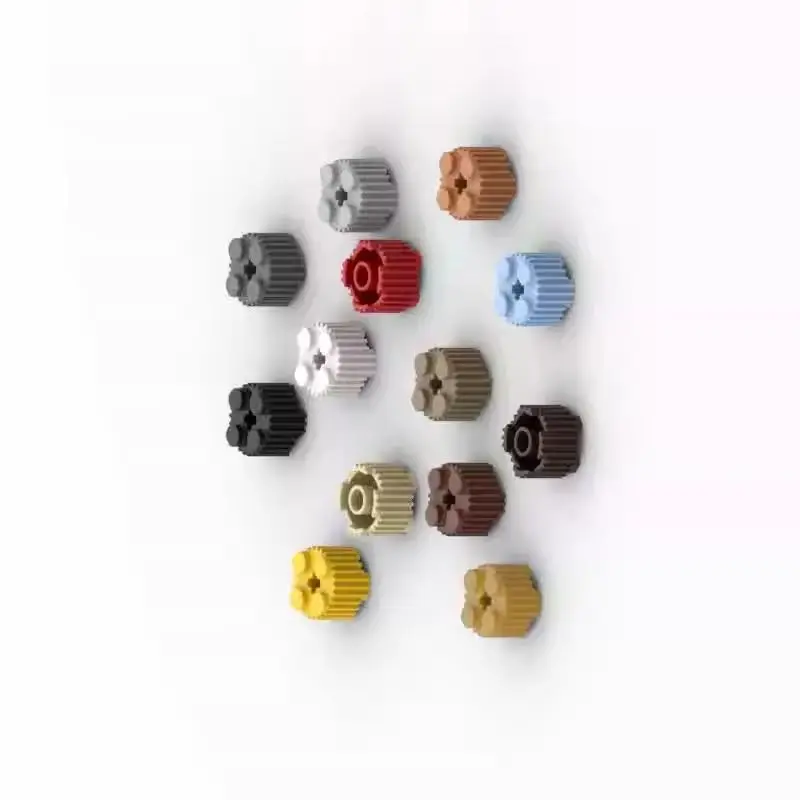 20pcs MOC Parts 92947 Brick Round 2 x 2 with Axle Hole Grille Compatible Bricks DIY Assmble Building Block Particle Kid Toy Gift
