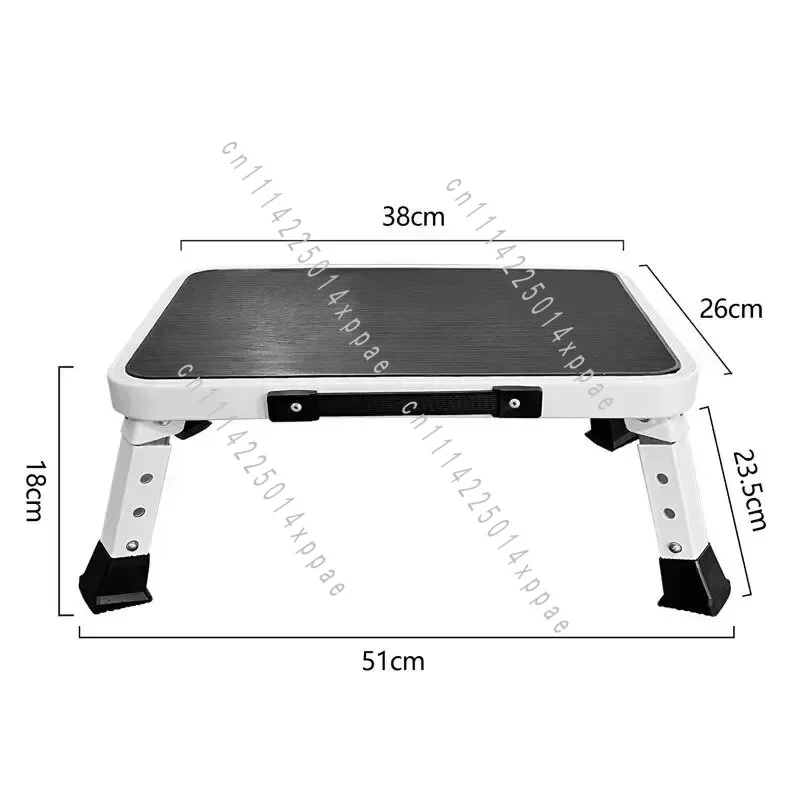 Portable Height Lift Foot Pedal Under Desk Footrest For Office Work Leg Relief Adjustable Foldable Foot Rest Stool