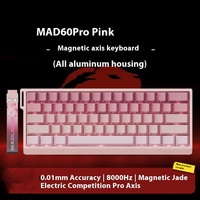 MADLIONS MAD 60/68HE Magnetic Switch Keyboard Wired Gaming Keyboard Hot Swap Rapid Trigger Custom Keyboard PC Gamer Accessories