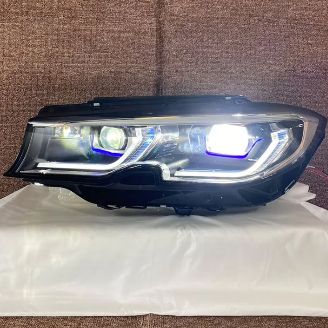 Front Light for 3series 2020-2022 G20 G28 Upgrade Adaptive 4 Nearly 4Far Beam Headlight Assembly Signal Turn Car Lamps