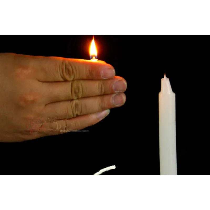 

Candle Lite Thumb Tip Flame Magic Tricks Fire Magie Stage Bar Illusions Gimmick Props Accessories Comedy Magician Toys Funny