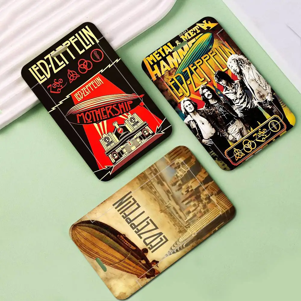 

Держатель для бейджей Singer L-Led Z-Zeppelin из ПВХ-материала, чехол для удостоверения личности, для работы, для медсестер, для ключей и кошелька