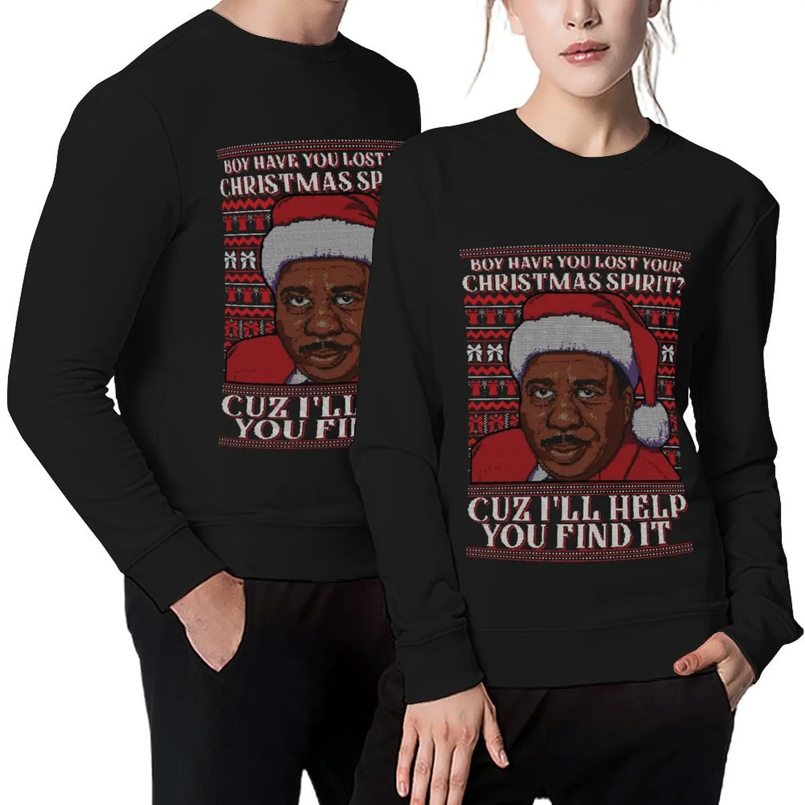 

Boy Have You Lost Your Christmas Spirit Cuz I'll Help You Find It Pullover tracksuit anime clothes clothes for men sweatshirts