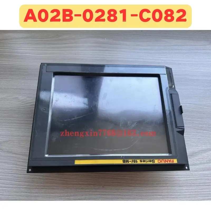 Used Monitor A02B-0281-C082 A02B 0281 C082 Normal Function Tested OK Fast delivery
