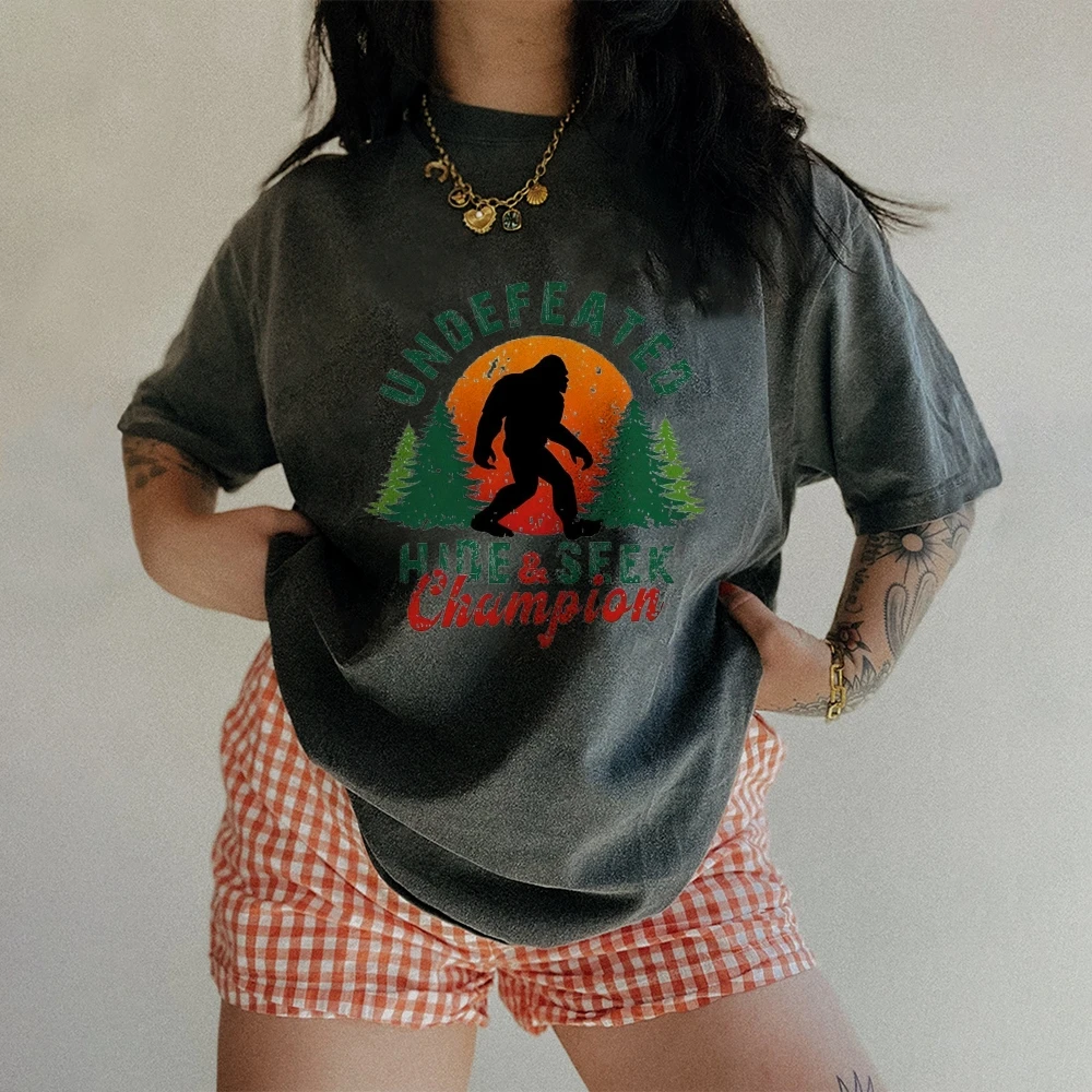 

Good Trouble Vintage T-Shirt For Women Oversized Graphic Tee Casual Streetwear Loose Fit Cotton Top New Arrival