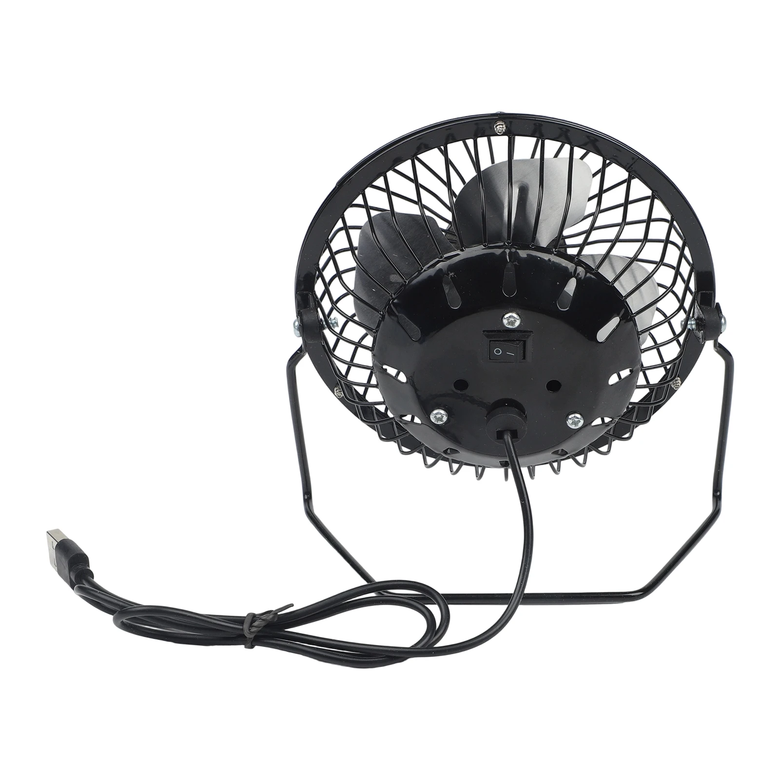 4 Inch USB Fan with Full For 360 Degree Swivel for Home Office Desktop for Outdoor Work and Mobile Power Charging Applications
