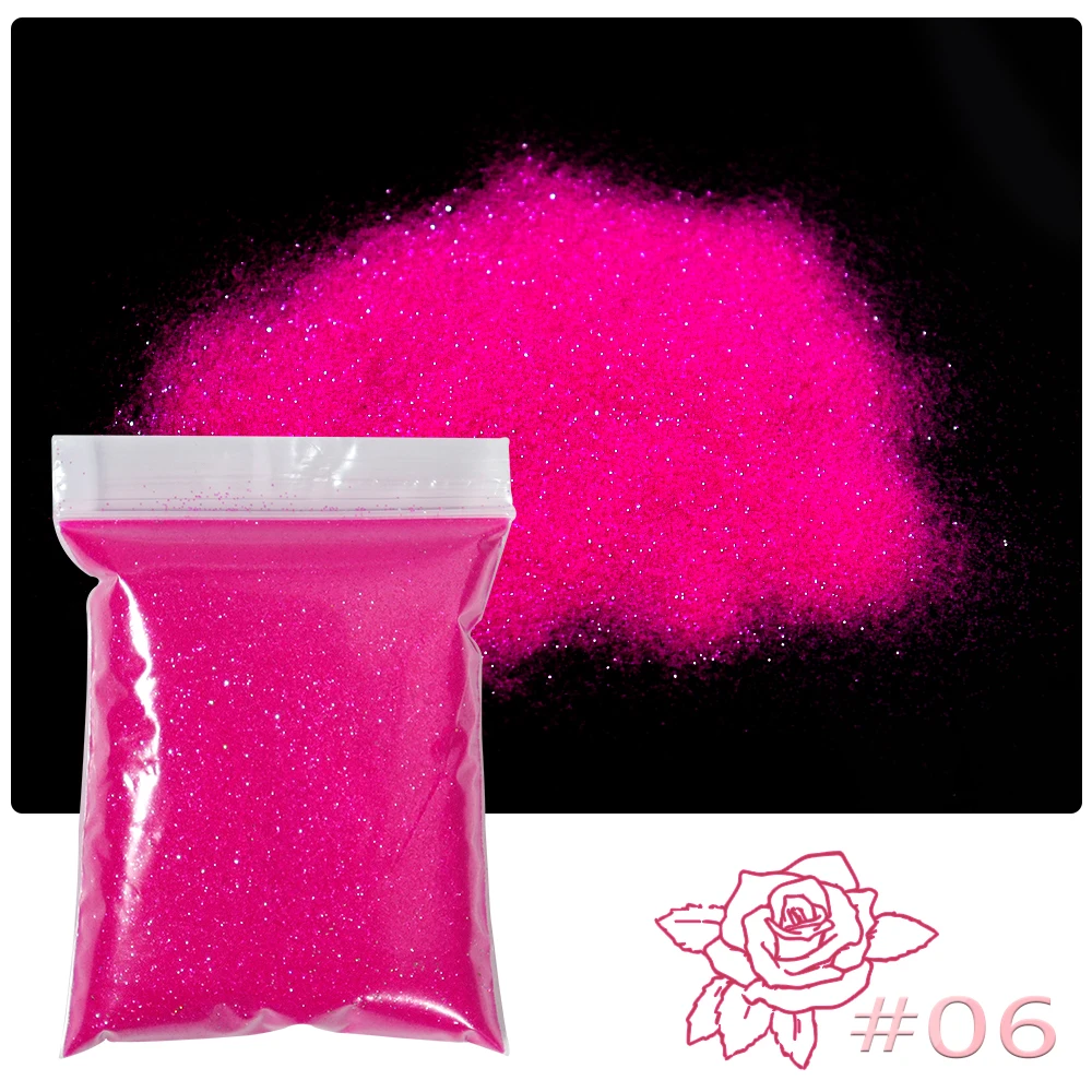 50 g/zak 0,2 mm effect nail art glitter pailletten holo glanzende laser chroom bulk fijn poeder stof voor polish nail art decoraties FD28