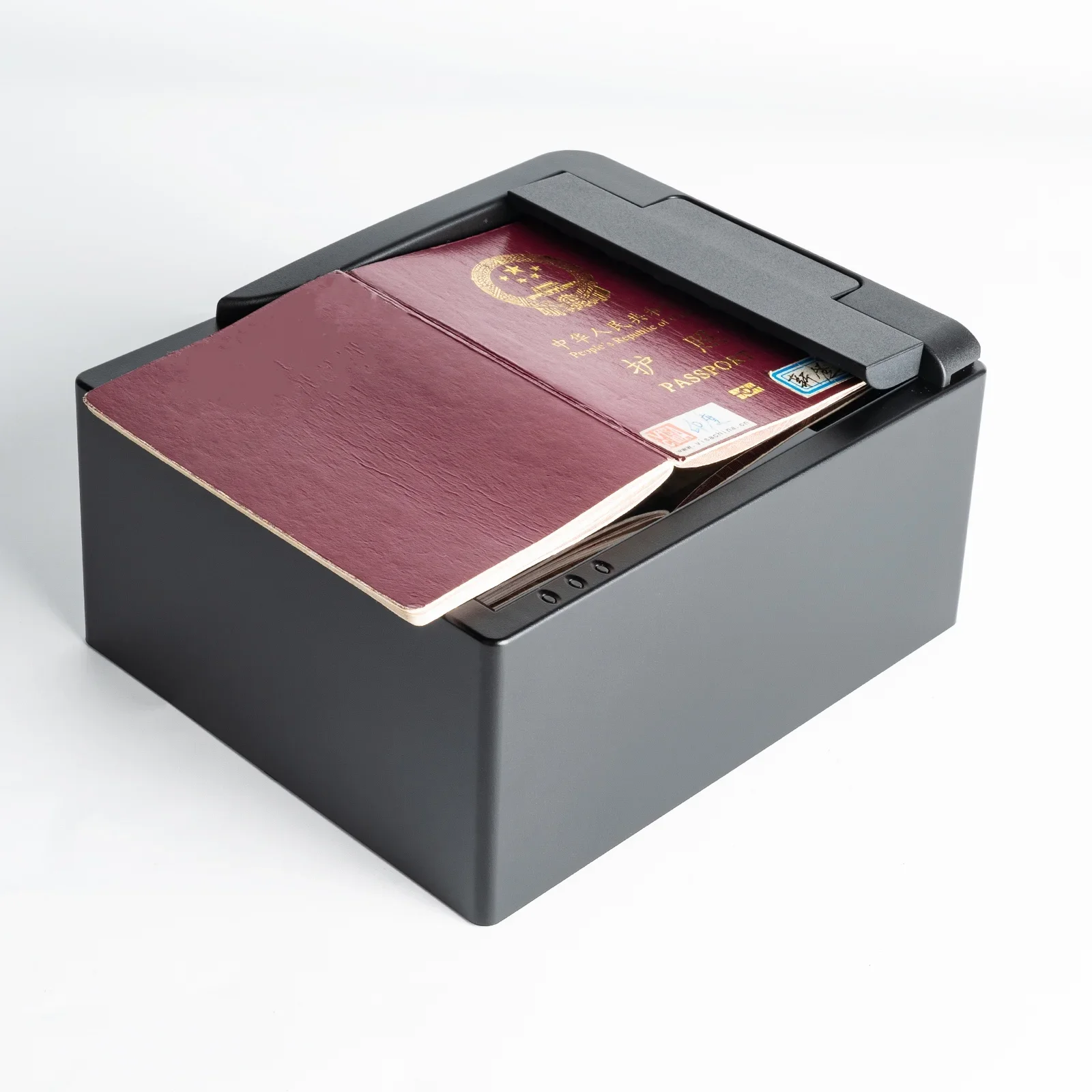 Automatic Hotel Passport Reader OCR MRZ Hands-free Desktop Driver License ID Card Passport Scanner for Airport Customs Travel