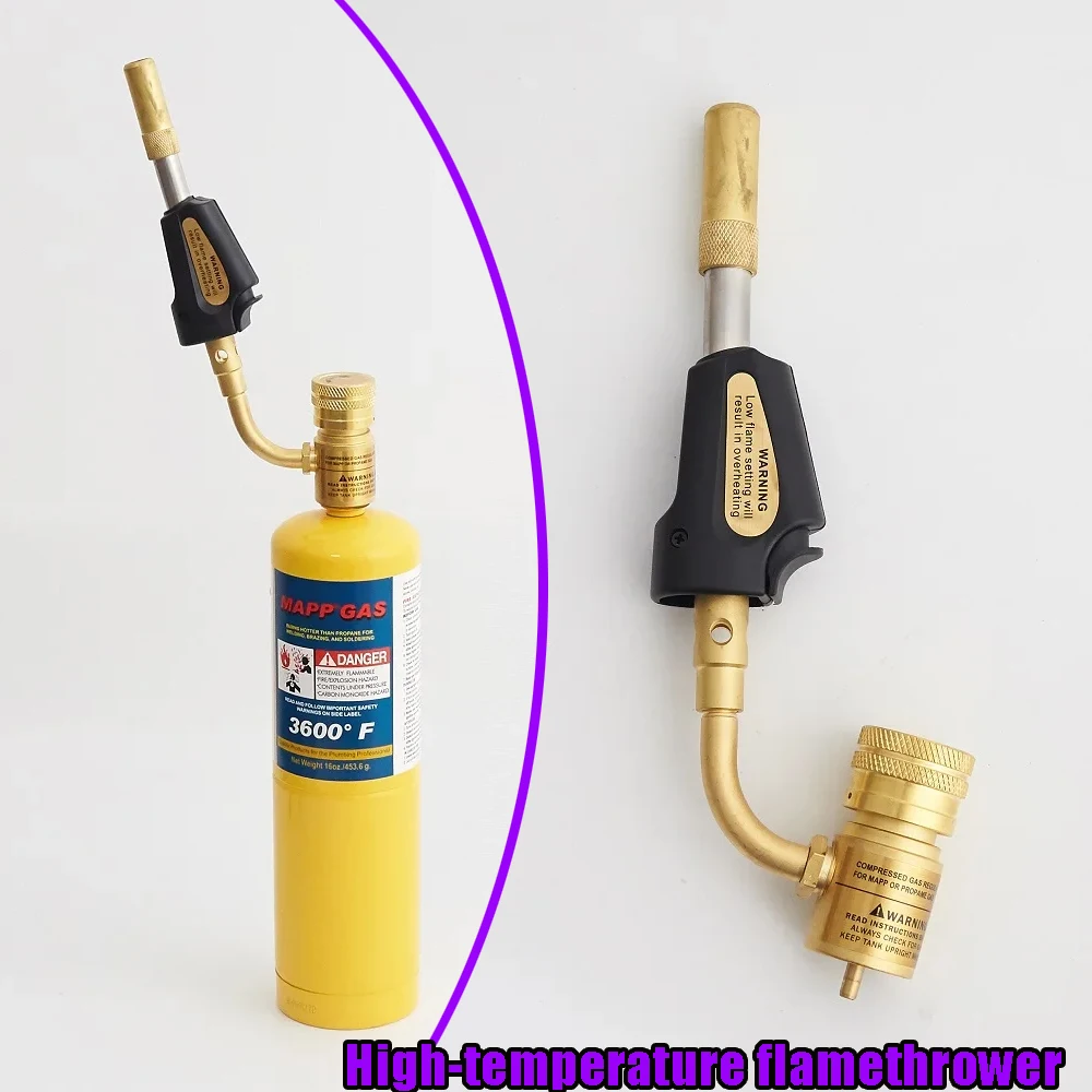 

Портативная газовая горелка Spitfire с картриджем, адаптер для сжиженного газа, для сварки алюминиевых труб, для холодильников