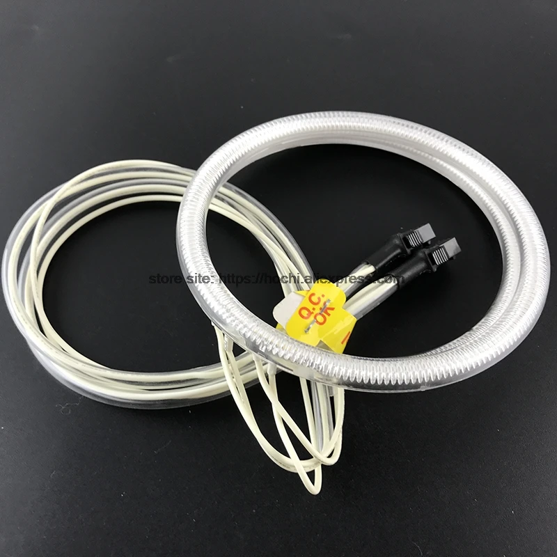 For Subaru Impreza WRX STI 2007 2008 09 10 2011 HochiTech WHITE 6000K CCFL Headlight  Angel Demon Eyes Kit Angel Eyes Light - view 4