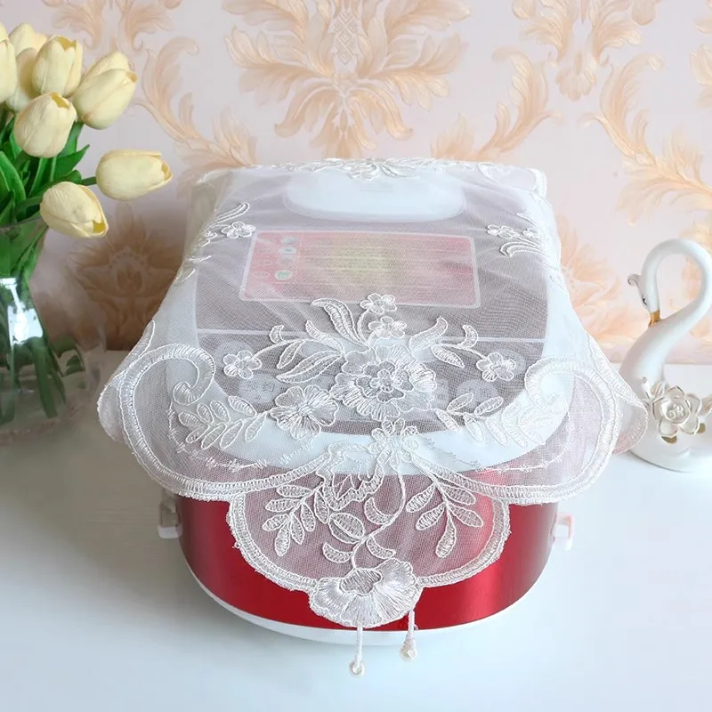 

TOP mesh flower bead Embroidery table cloth cover wedding dining tablecloth kitchen Christmas Table decoration and accessories