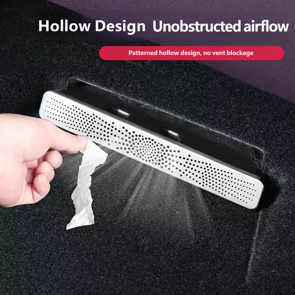 For Leapmotor B10 B01 Lafa 5 Rear Air Conditioning Seat Vent Cover Stainless Steel Anti blocking MeasuresCar Interior Accessorie