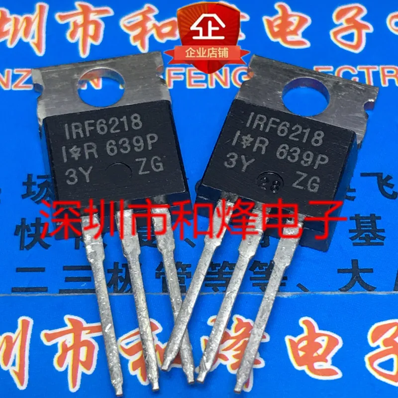 Free shipping   IRF6218  TO-220 -150V -27A       10PCS