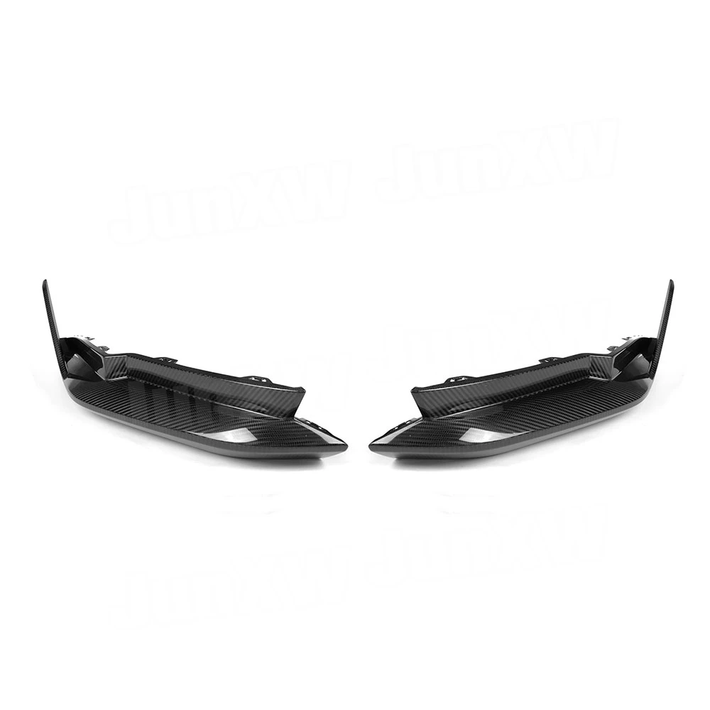 Dry Carbon Fiber Car Rear Diffuser Spoiler Splitters For BMW 3 Series G80 M3 4 Door 2021+ FRP Rear Bumper Diffuser Splitters