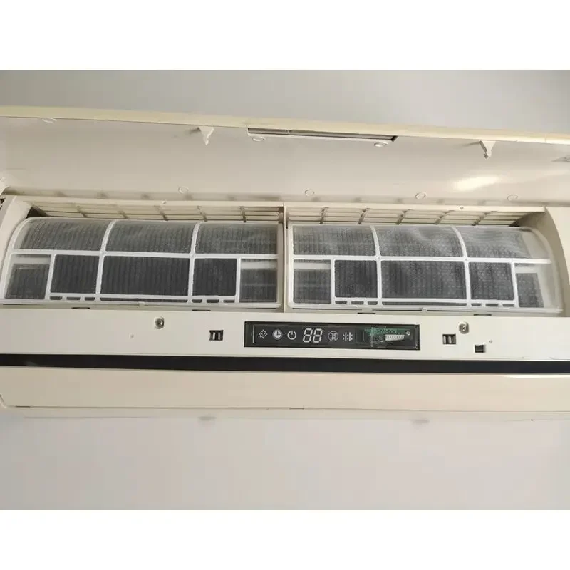 에어컨 콘센트 에어 벤트 청소 필터 교체 스폰지 Midea 벽걸이 형 에어컨 부품 용 먼지 방지 네트 메쉬