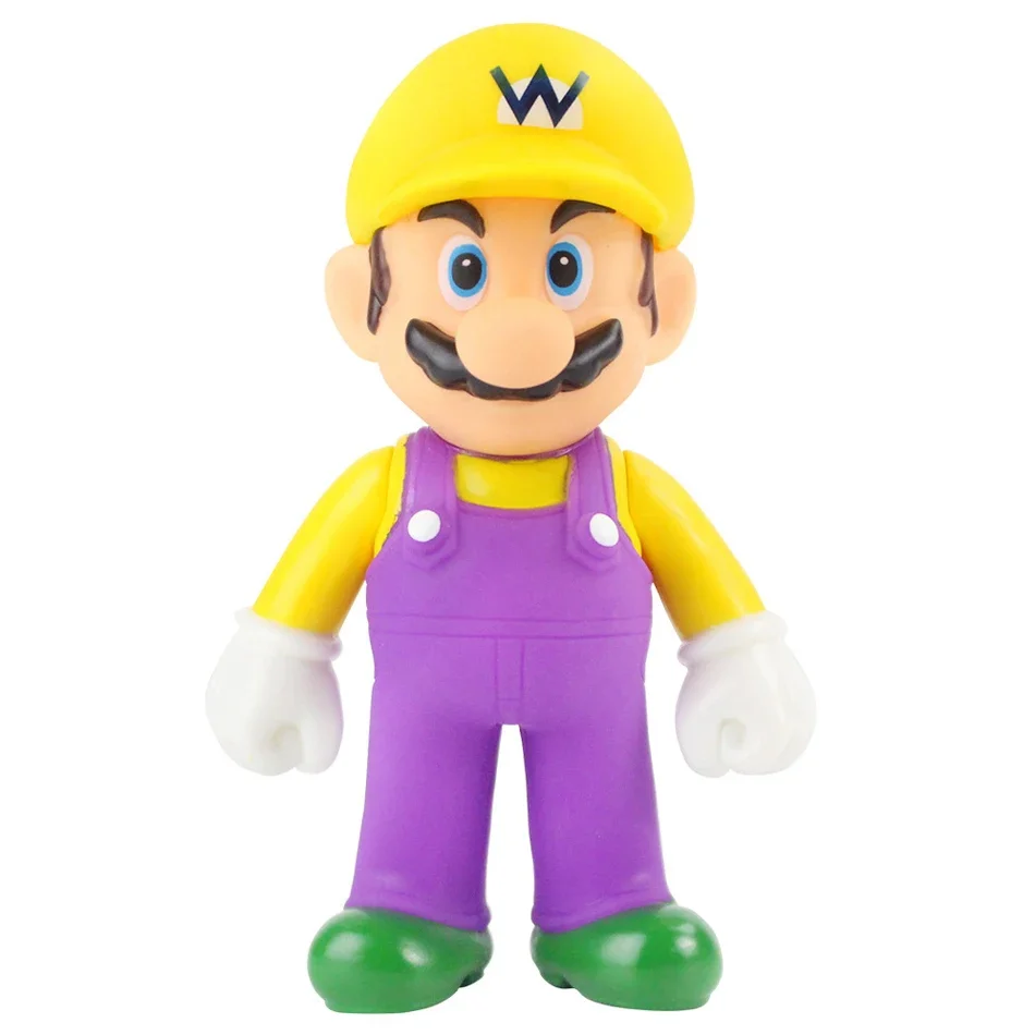 Super Mario Bros Cartoon Poppen Model Verjaardagscadeau Anime Figuren Luigi Yoshi Mario Creatief verzamelmodel speelgoed. *