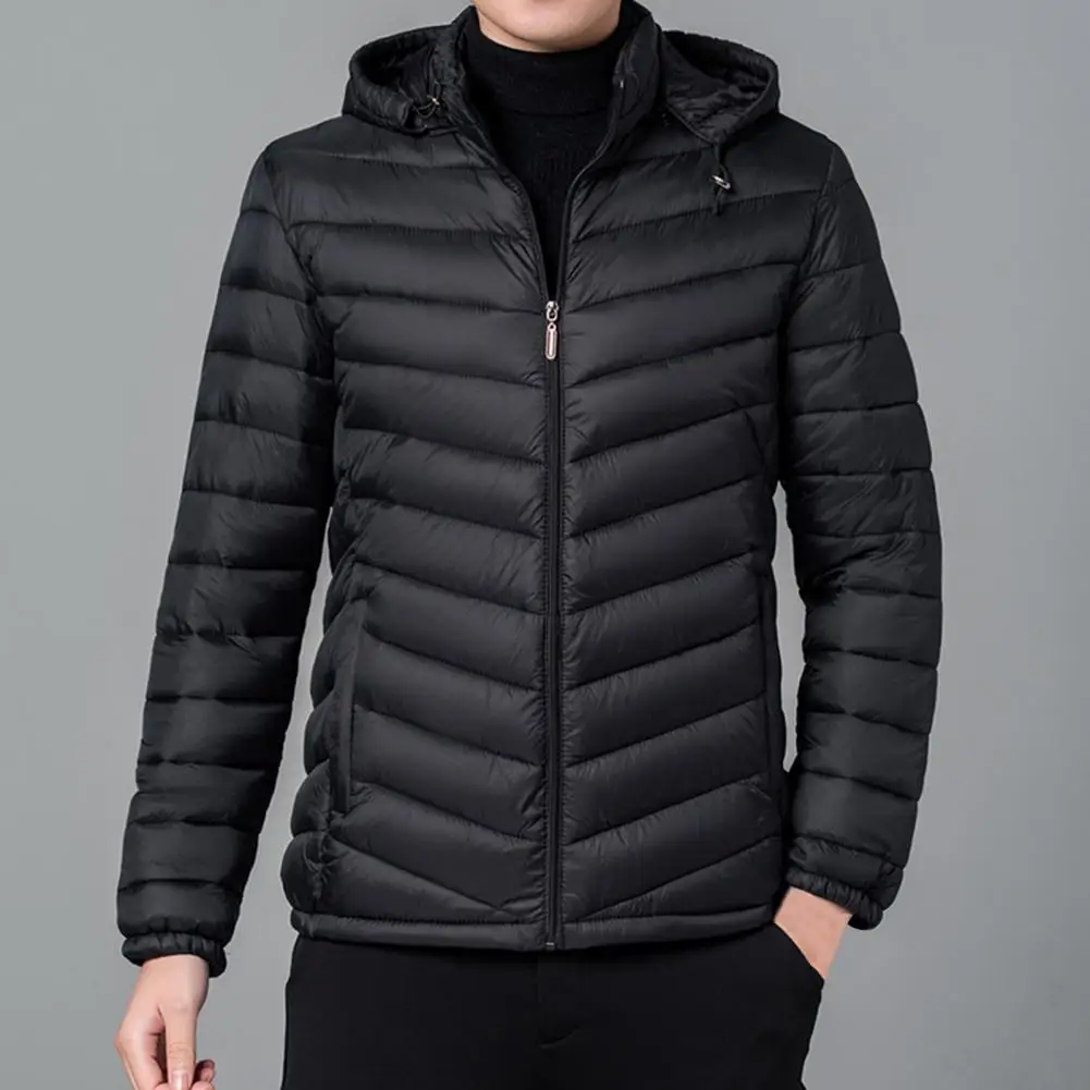 Novo outono inverno quente à prova dwaterproof água parkas casaco dos homens com capuz casual outwear destacável chapéu outwear outfits parkas casaco masculino