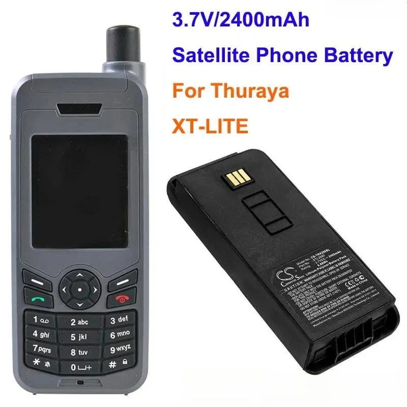 Cameron Sino 3.7V 2400mAh Satellite Phone Battery XTL2680 JUPC10385 for Thuraya XT-LITE, XT Pro, XTP3000, XT Lite