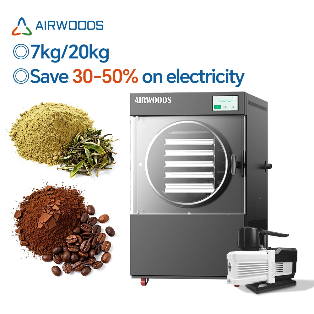 Home Vegetables And Fruits Lyophilizer Vacuum Freeze Dryer Machine For Food