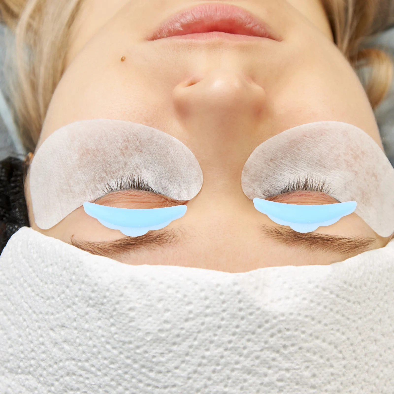 

30Pcs Eyelash Perm Brushes Y Shaped Non-Slip Handle for Easy Lifting Styling Lash Perm Separator Eyelashes Grafting Gaskets